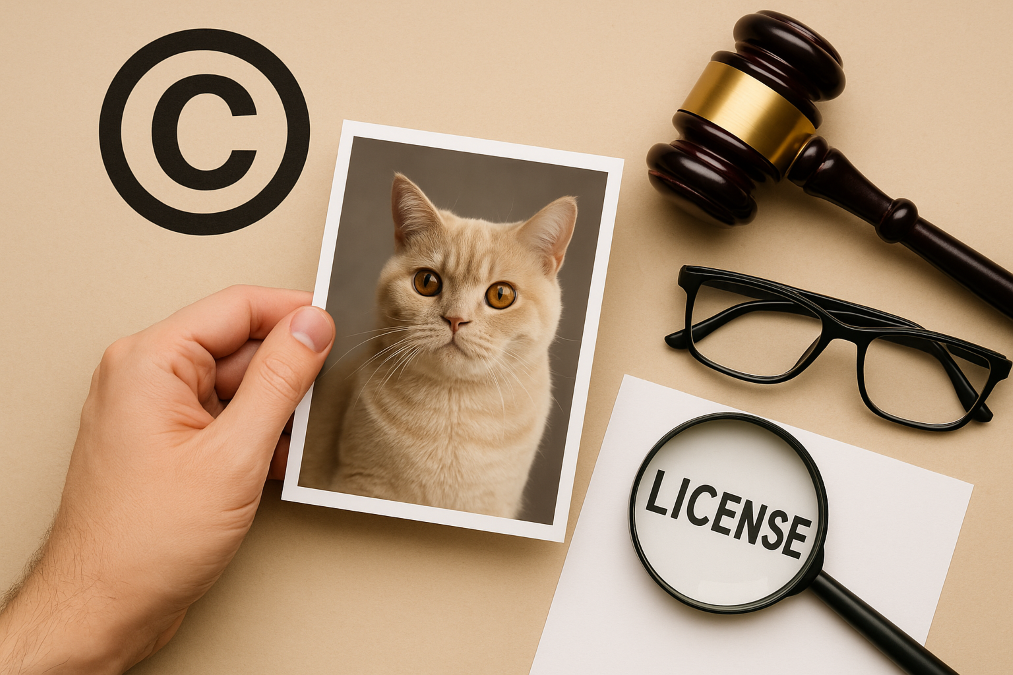 Comment savoir si une photo est libre de droit